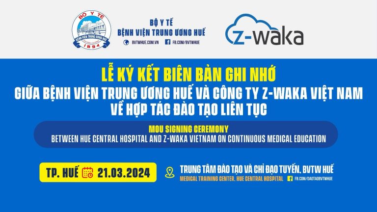 Launching a New Era of Healthcare Education with Hue Central Hospital and Z-waka Vietnam