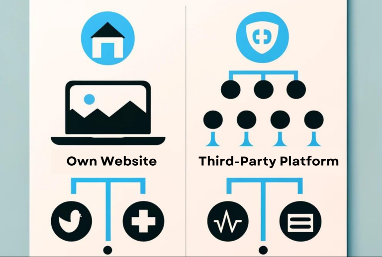 Running Your Own Website vs. Using a Third-Party Platform